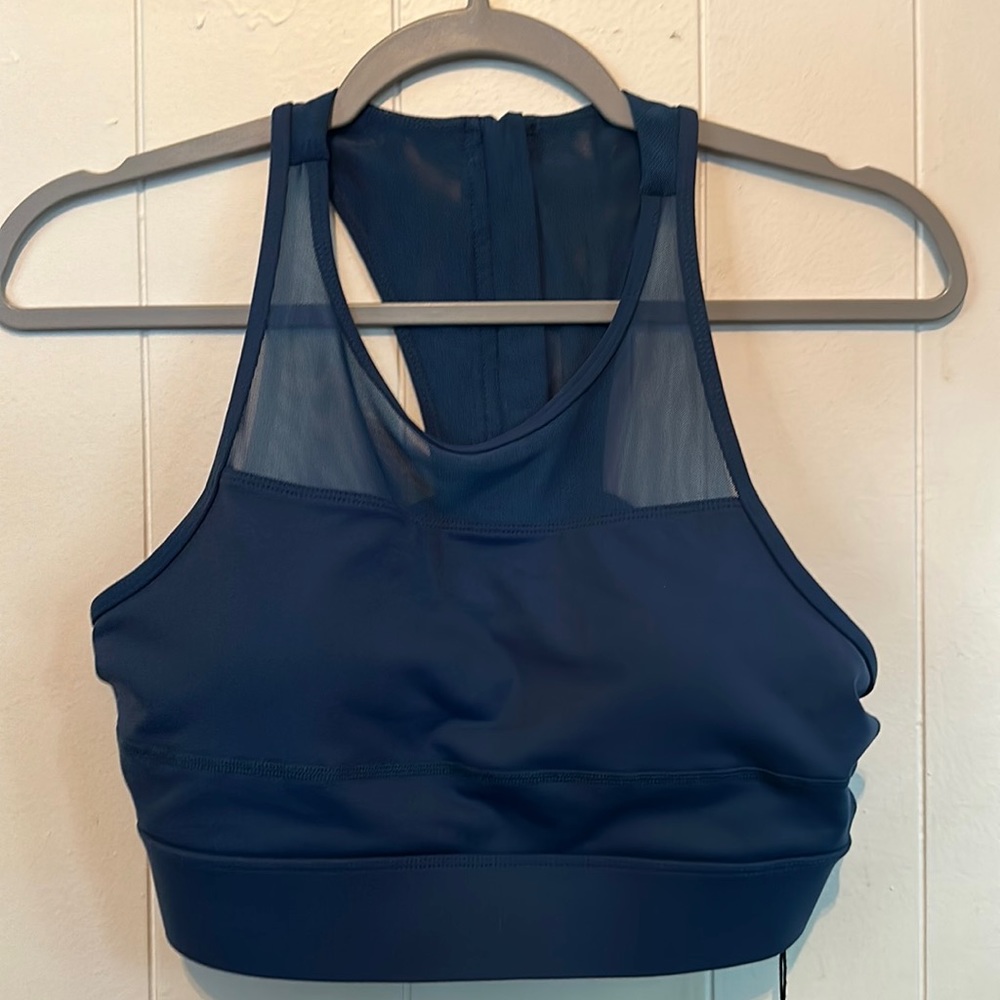 NWT ZYIA Navy All Star Bra